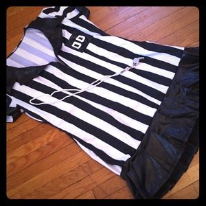 Referee outfit with whistle